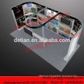 Stand de exhibición modular de braguero de aluminio 1661USA 10x20 para SHANGHAI SHOW EN abril de 2016